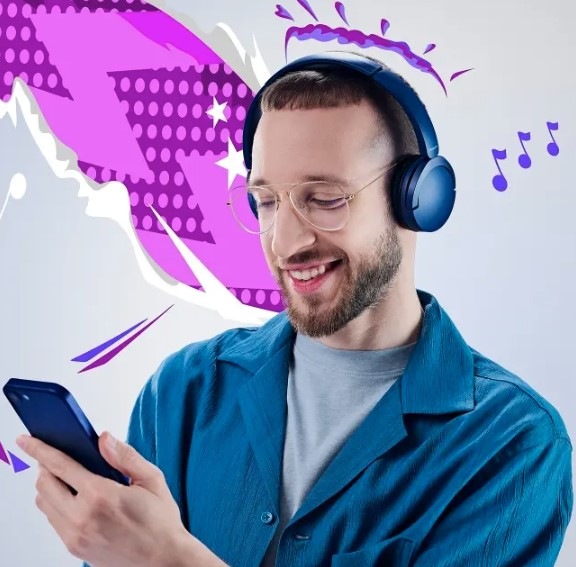 Slúchadlá Panasonic HF630B čierna Slúchadlá Panasonic HF630B čierna