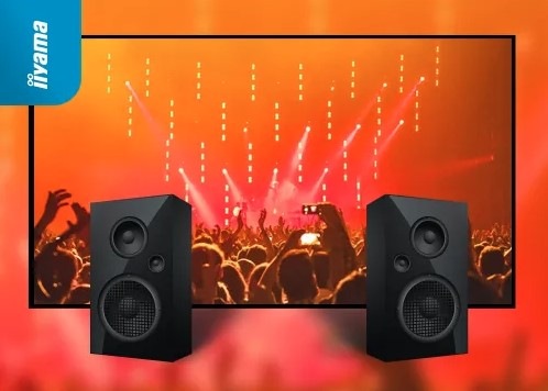 Herný monitor IIYAMA G-Master G4380UHSU-B2 čierny Reproduktory herného monitora IIYAMA G-Master G4380UHSU-B2 42,5"