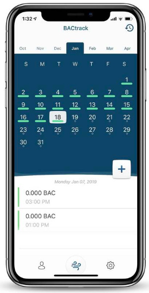 Alkoholtestér BACtrack Mobile Anti-cheat Alkoholtester BACtrack Mobile Anti-cheat