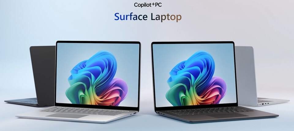 Notebook Microsoft Surface Laptop 7 čierny