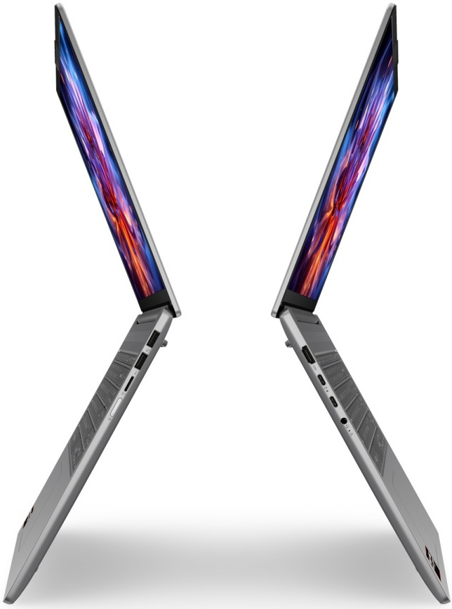 Notebook Lenovo IdeaPad Slim 5 16AGP11 sivý Tenký notebook Lenovo IdeaPad Slim 5 má konektory na pravom aj ľavom boku