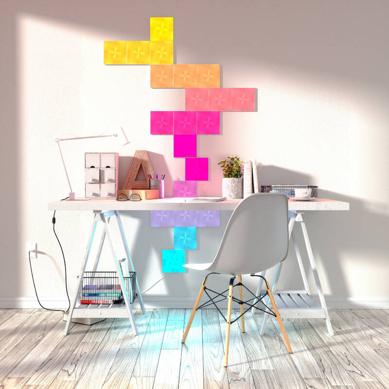 LED svetlo Nanoleaf Canvas Smarter Kit 17ks LED svetlo Nanoleaf Canvas Smarter Kit 17ks