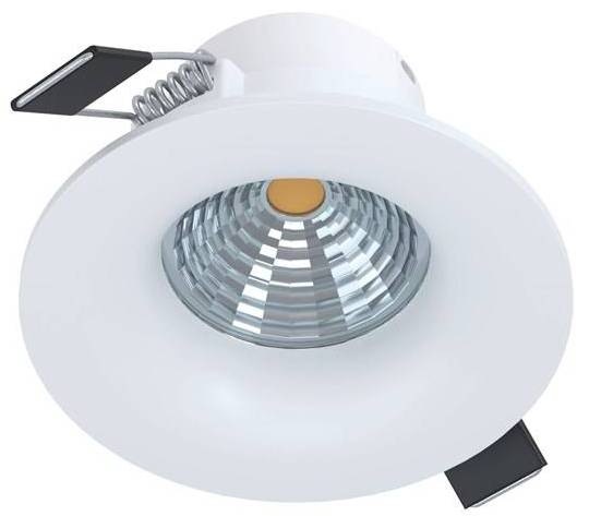 Vstavané svietidlo Eglo Saliceto, kruh, 8,8 cm - biele