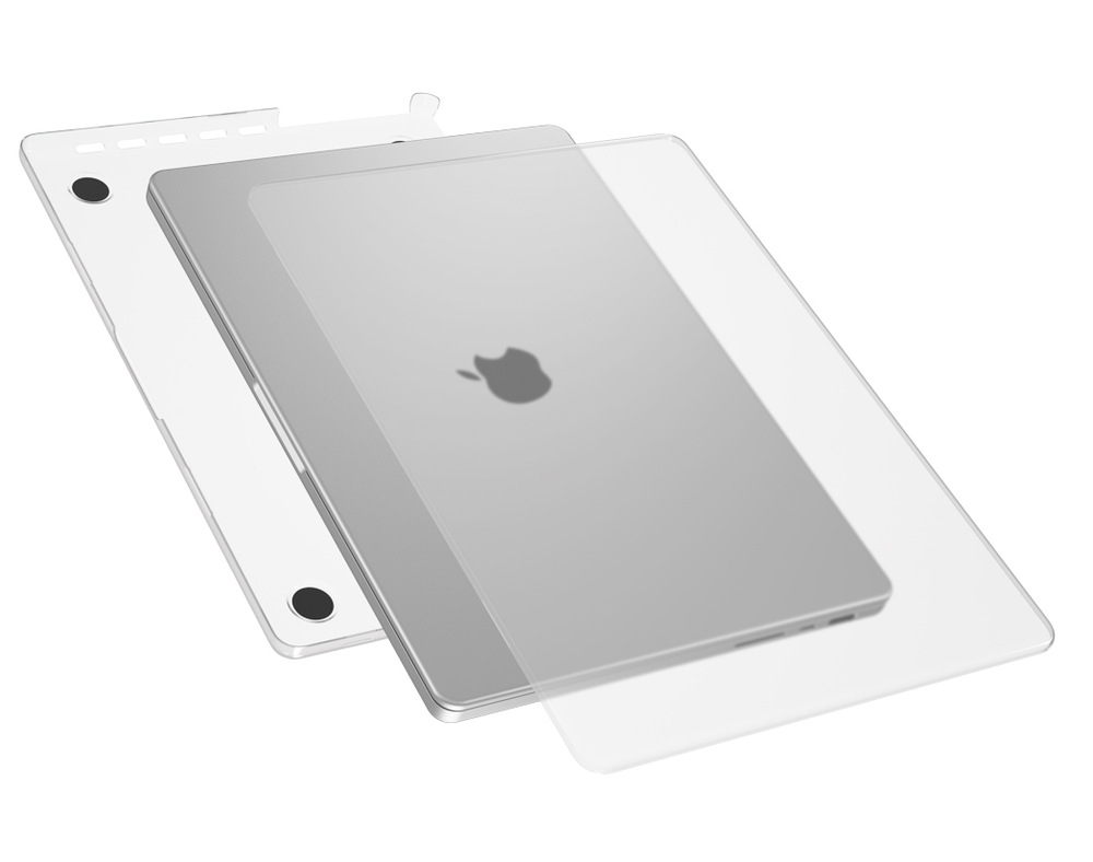 Kryt Epico Slim Shell for Macbook Pro M1/M2/M3/M4 16" (A2485/A2780/A2991/A3403/A3186) priehľadný