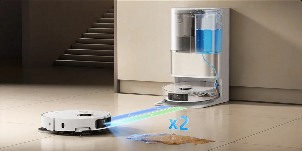 Robotický vysávač Dreame L50 Pro Ultra biely Robotický vysávač Dreame L50 Pro Ultra biely