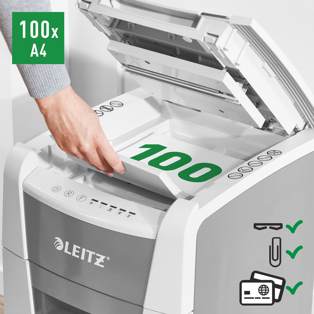 Skartovač Leitz IQ Autofeed 100 P4