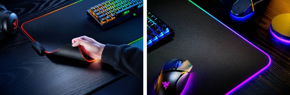 Podložka pod klávesnicu a myš Razer Strider Chroma čierna Razer Strider Chroma