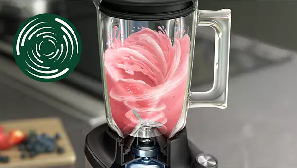 Stolný mixér Philips Atlantic 7000 Series HR3760/10 čierny