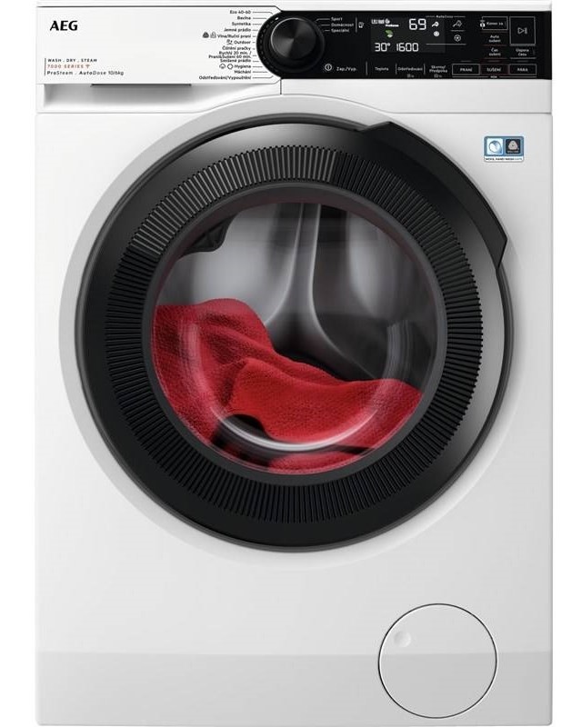 Práčka so sušičkou AEG ProSteam® 7000 LWR73164QC biela
