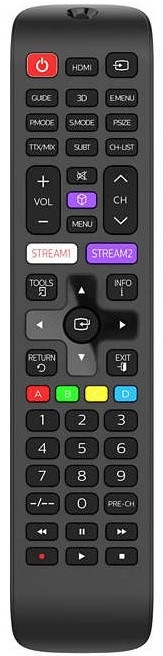 Diaľkový ovládač Philips na TV Samsung