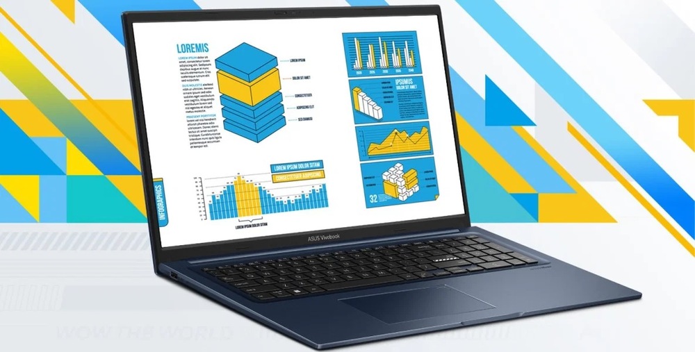 Nech už je vaše pracovné tempo akékoľvek, notebook Asus Vivobook 17 ho zvládne ľavou zadnou. Nezaskočí ho ani produktívny multitasking, úprava multimediálnych súborov ani hranie hier