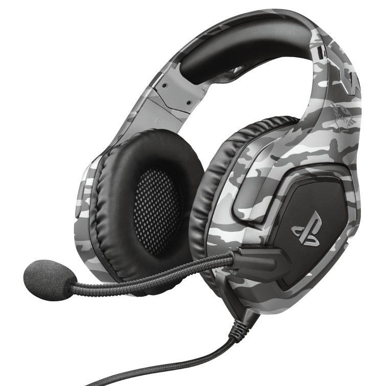 Headset Trust GXT 488 Forze-G Sony PS4 Licensed sivý