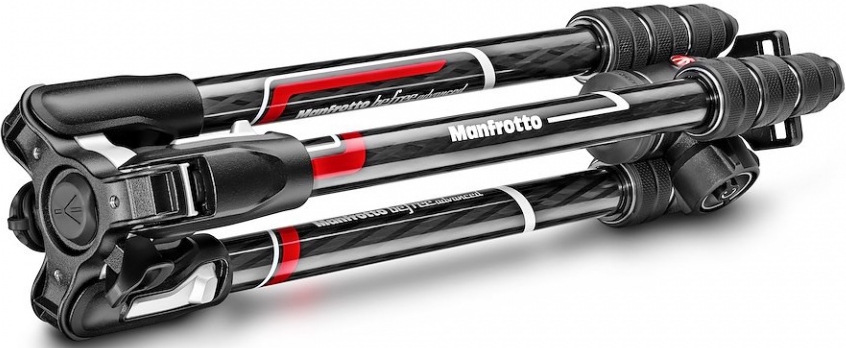 Manfrotto Befree Advanced Fibre Travel Trip, čierna