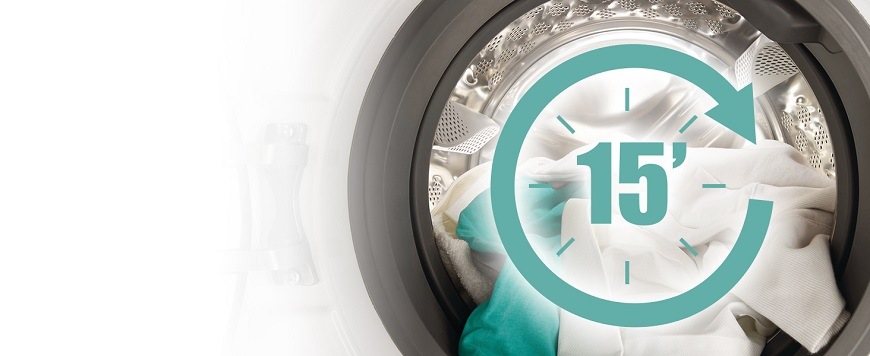Práčka Gorenje WSG374A, rýchly program 15