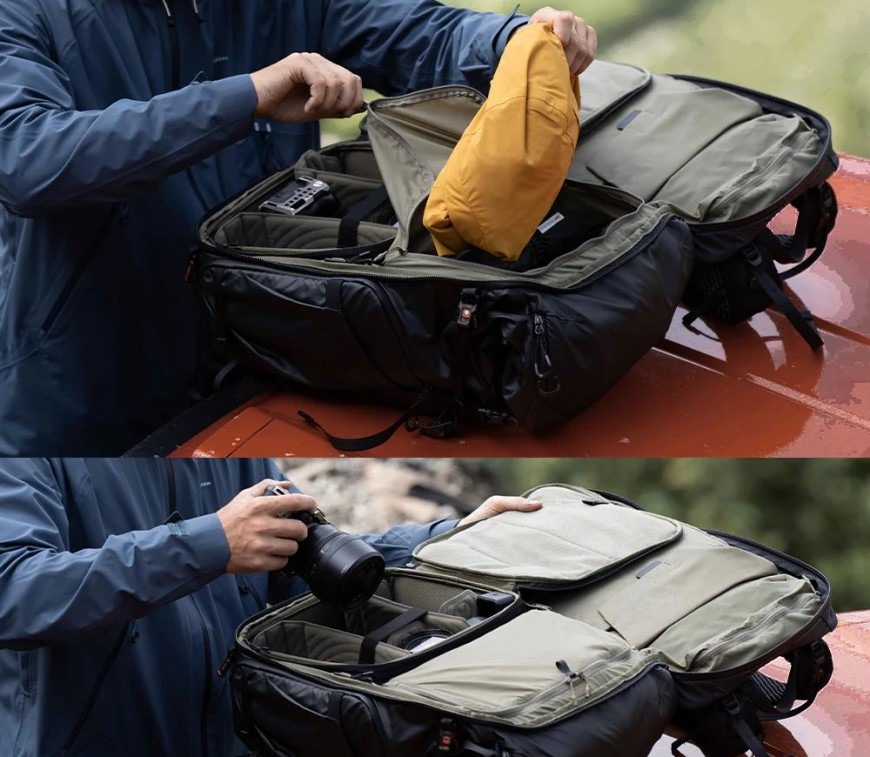 Batoh PGYTECH OnePro Flex Backpack 30L + Camera Insert M - čierny