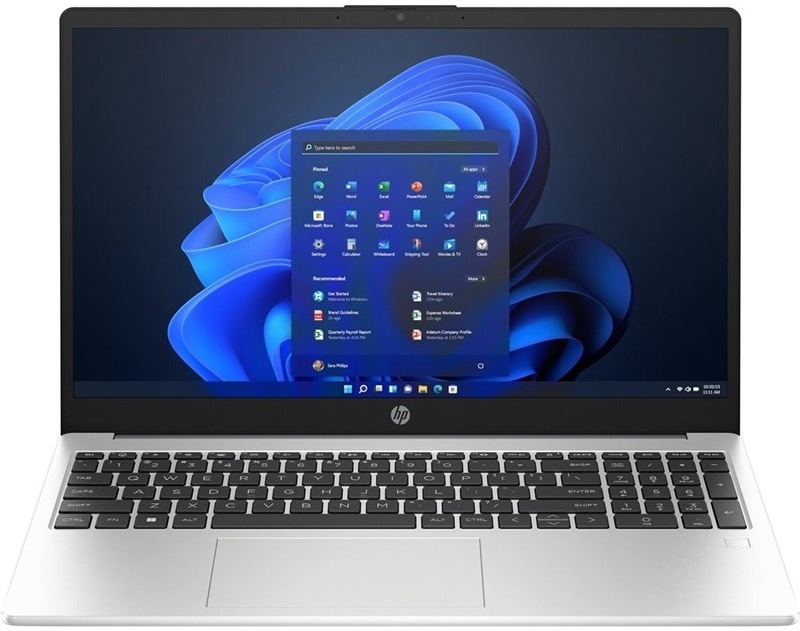 HP 250 G10 R5-7530U, strieborná