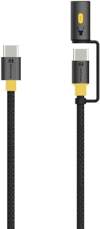 Kábel Tactical Stinger Cable USB-C/USB-C 1,5m - čierny