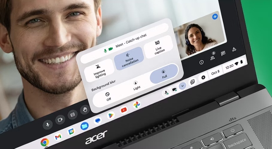 Notebook Acer Chromebook Plus 514 (CB514-6HT-32YA) sivý Acer Chromebook Plus 514, sivá