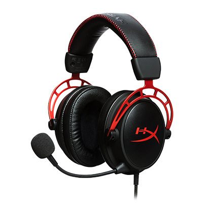 Headset HyperX Cloud Alpha čierny/červený