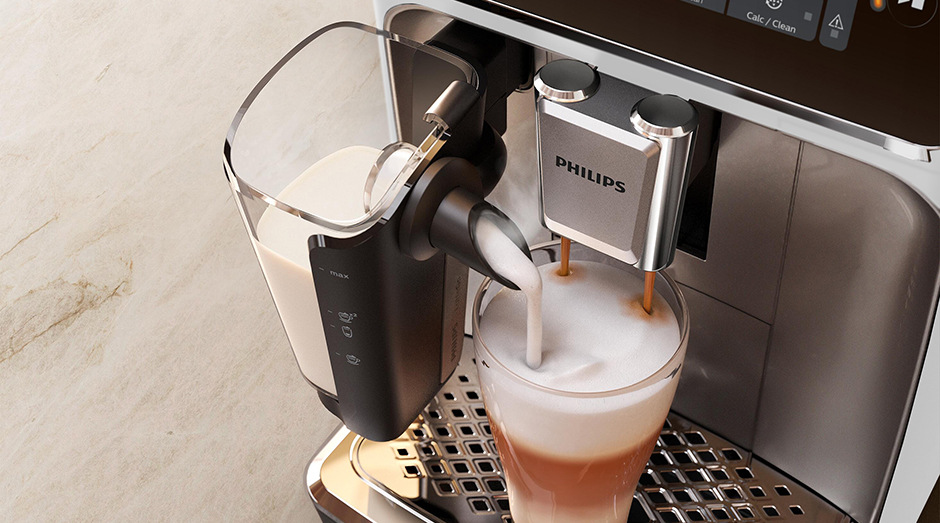 Philips Series 3300 LatteGo EP3343/90, biela/chróm