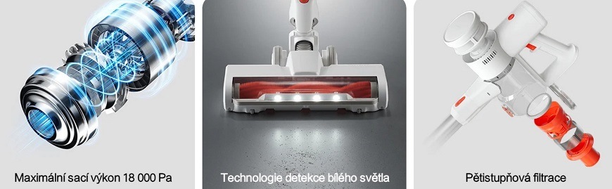 Tyčový vysávač Xiaomi Vacuum Cleaner G20 Lite EU biely Tyčový vysávač Xiaomi Vacuum Cleaner G20 Lite EU biely
