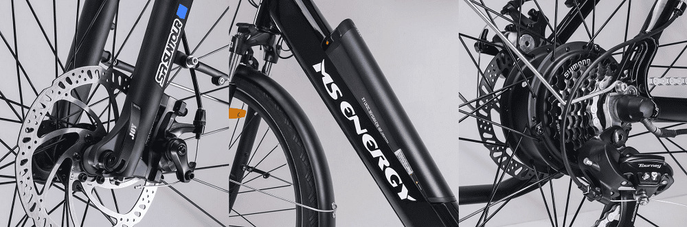Elektrobicykel MS ENERGY T10 čierne Elektrobicykel MS ENERGY T10 čierne