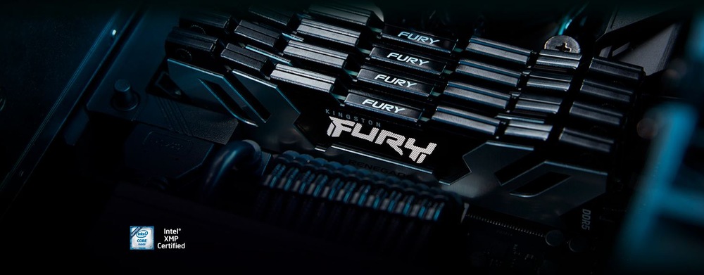 Pamäťový modul Kingston FURY Renegade Silver 32GB DDR5 6400MHz CL32 DIMM Kingston FURY Renegade Silver 32 GB