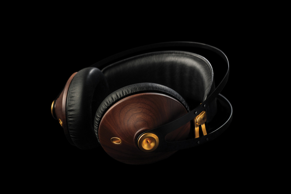 Slúchadlá Meze 99 Classics Walnut Gold čierna/zlatá/drevená Medze 99 Classics Walnut Gold, čierna/zlatá/drevená
