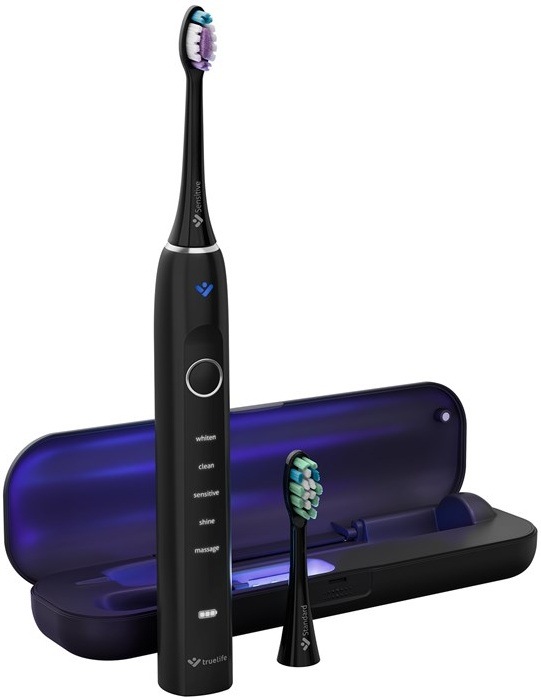Zubná kefka TrueLife SonicBrush Clean70 UV Black čierna