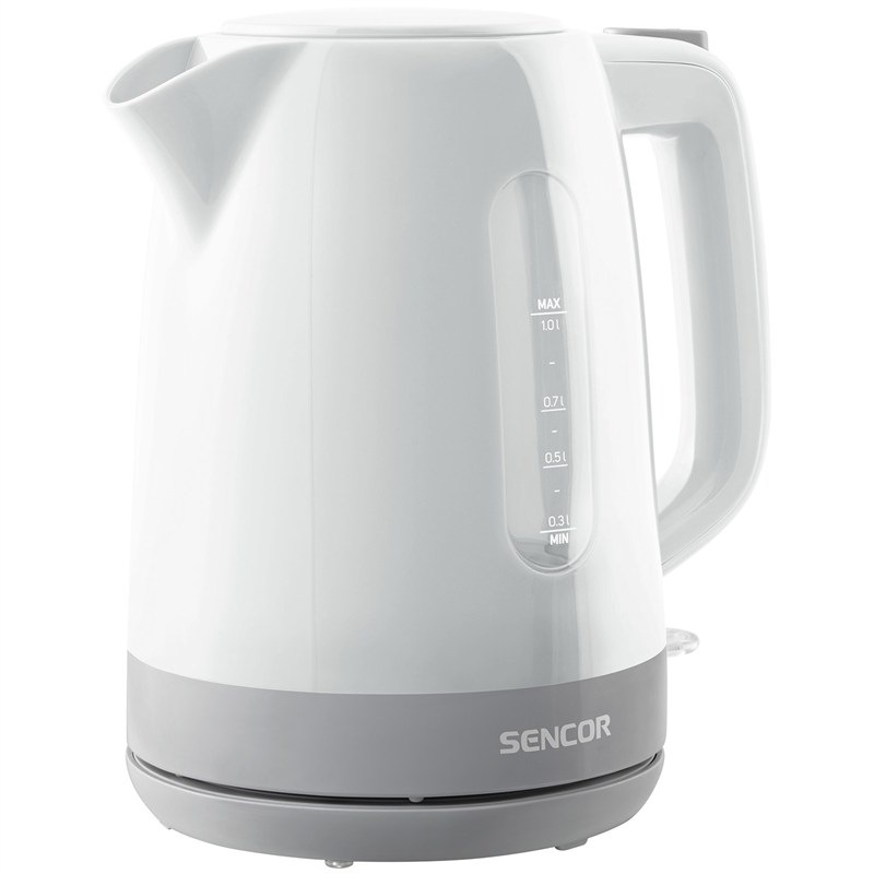 Varná kanvica Sencor SWK 1020WH, 1 l