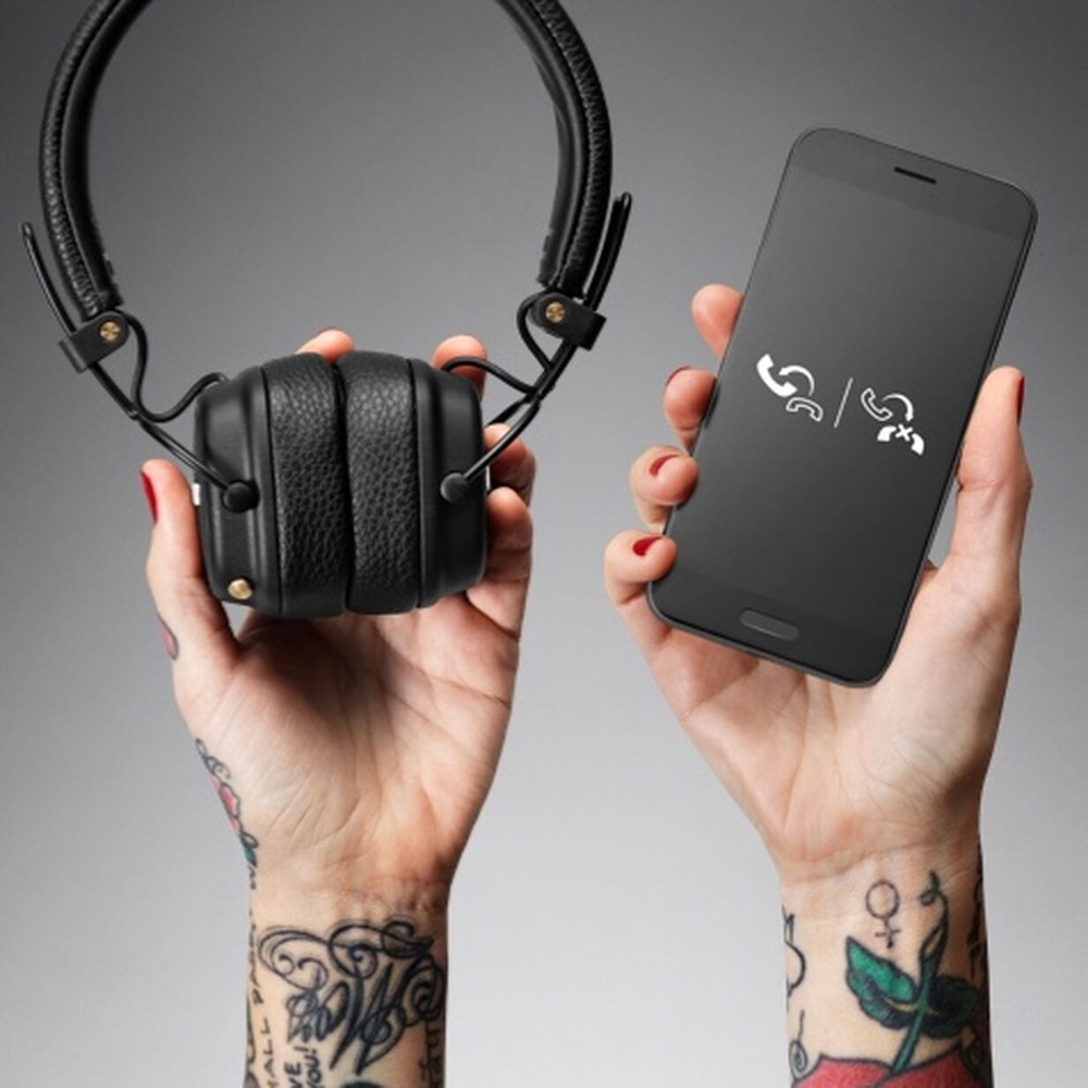 Slúchadlá Marshall Major IV Bluetooth čierna