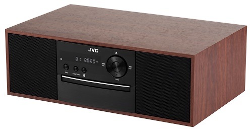 Mikro HiFi systém JVC RD-E761 čierny/hnedý