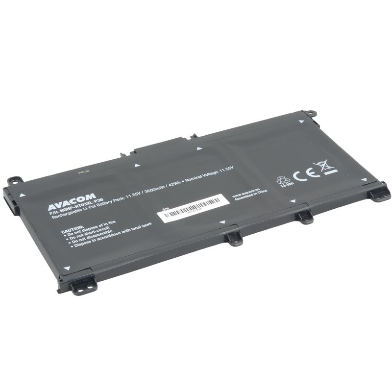 Batéria Avacom HP 240 250 G7, Pavilion 14, 15 series HT03XL Li-Pol 11,55V 3600mAh 42Wh