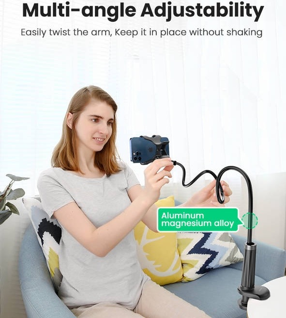 UGREEN Flexible Long Arm, čierna