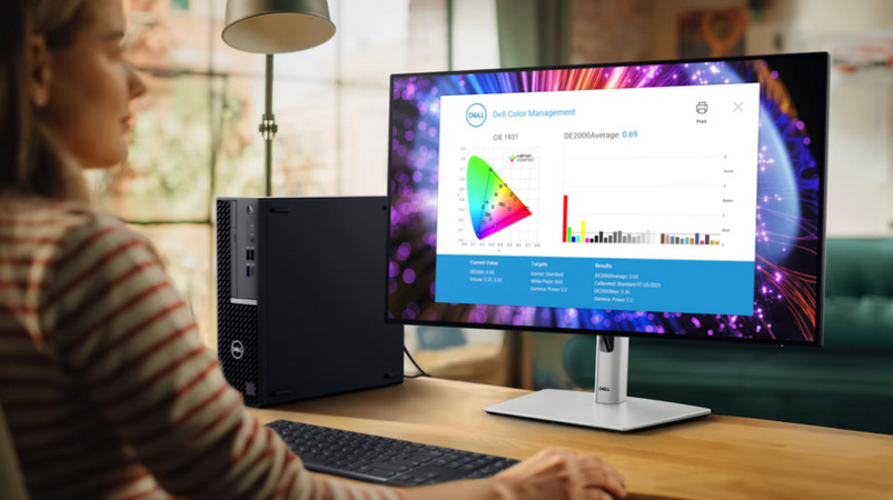 Monitor Dell UltraSharp U2724DE strieborný