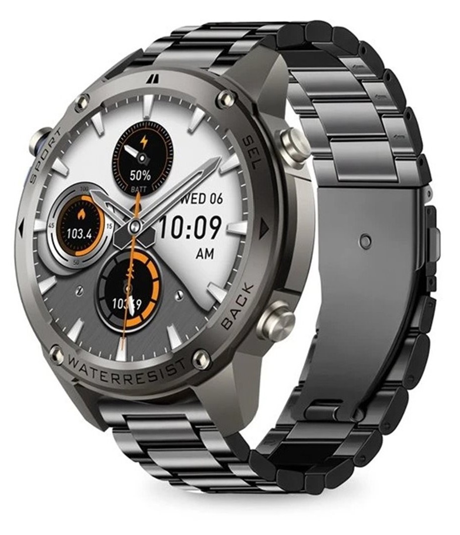 Inteligentné hodinky Aligator Watch GPS čierne