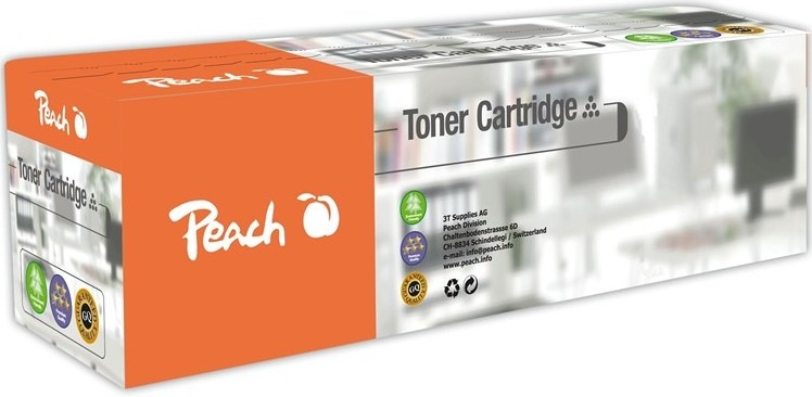 Čierny toner Peach HP CE255A s výťažnosťou 6000 strán
