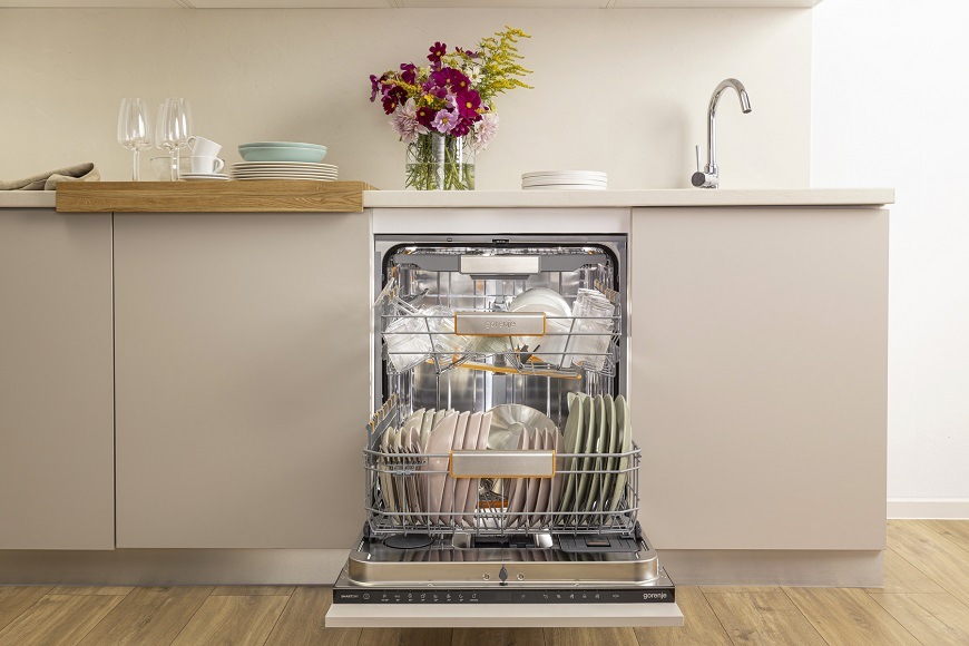 Vstavaná umývačka Gorenje GV663A65, Umývačka riadu umyje až 14 súprav riadu