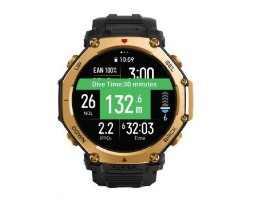 Inteligentné hodinky Amazfit T-Rex 3 Pro 48 mm čierne Inteligentné hodinky Amazfit T-Rex 3 Pro 48 mm čierne