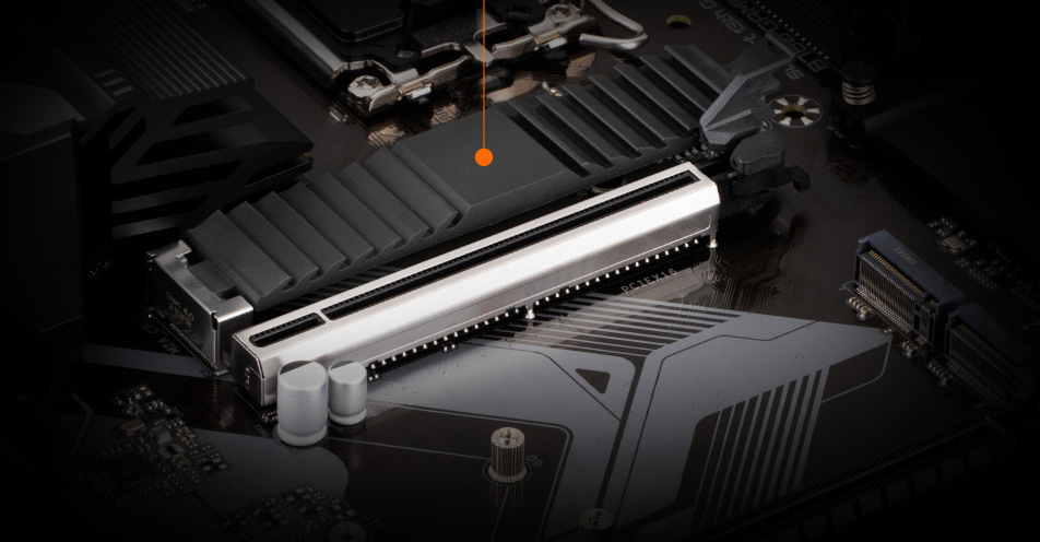 Na ochranu SSD pred prehrievaním slúži M.2 Thermal Guard