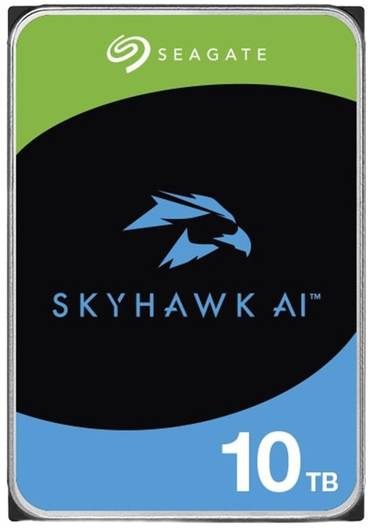 Interný pevný disk SkyHawk AI s podporou umelej inteligencie, čierna farba
