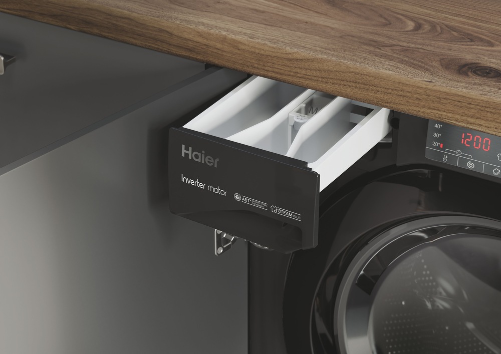 Vstavaná práčka Haier Series 4 HWQ90B416FWBB-S