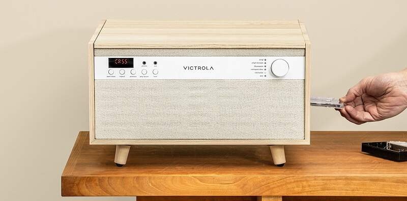 Gramofón Victrola VTA-820SB Century hnedý/béžový Gramofón Victrola VTA-820SB Century hnedý/béžový