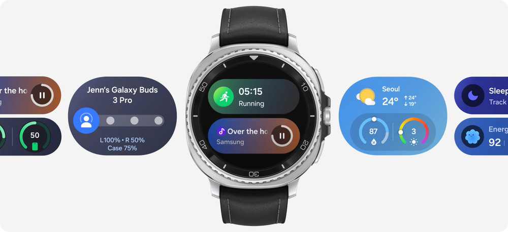 Inteligentné hodinky Samsung Galaxy Watch8 Classic 46 mm biele Inteligentné hodinky Samsung Galaxy Watch8 Classic 46 mm biele