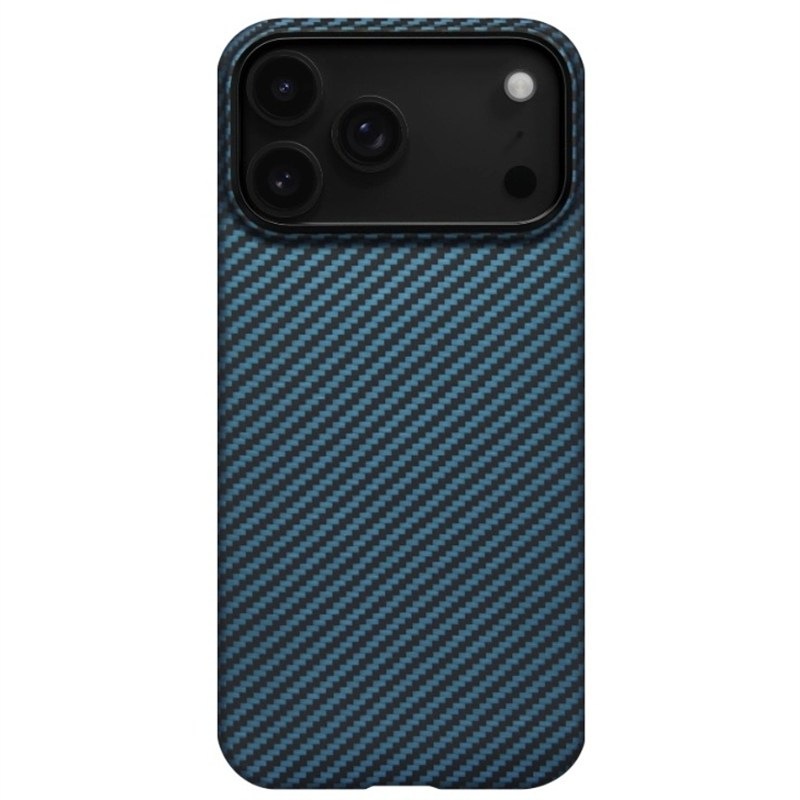Kryt na mobil Pitaka Ultra-Slim na Apple iPhone 17 Pro Max - sivý/modrý