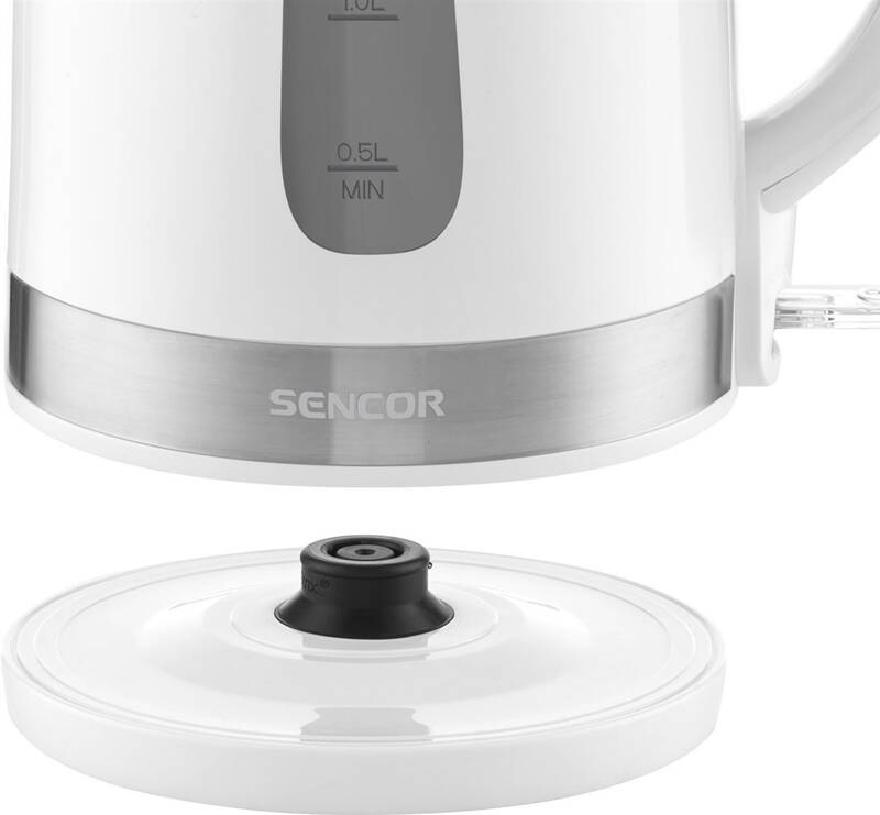Rýchlovarná kanvica Sencor SWK 1748WH biela