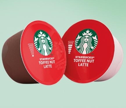 Kapsuly pre espressá Starbucks Toffee Nut Latte (12 ks) Kapsuly pre espressá Starbucks Toffee Nut Latte (12 ks)