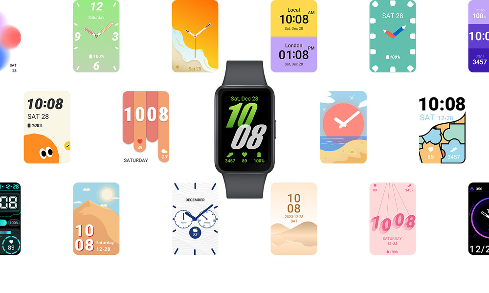 Fitness náramok Samsung Galaxy Fit3 strieborný Fitness náramok Samsung Galaxy Fit3 strieborný