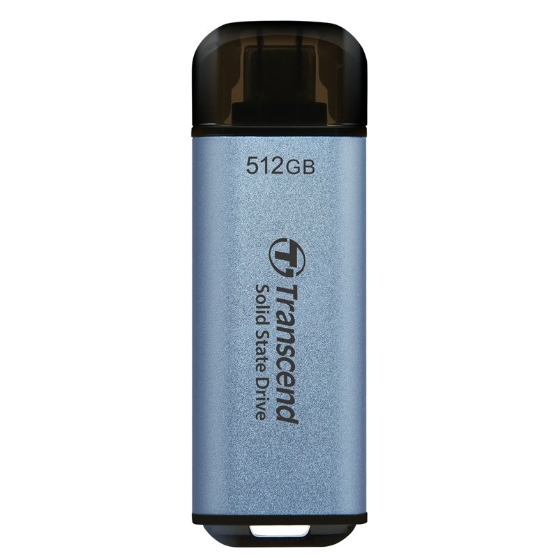 SSD externý Transcend ESD300C 512GB modrý