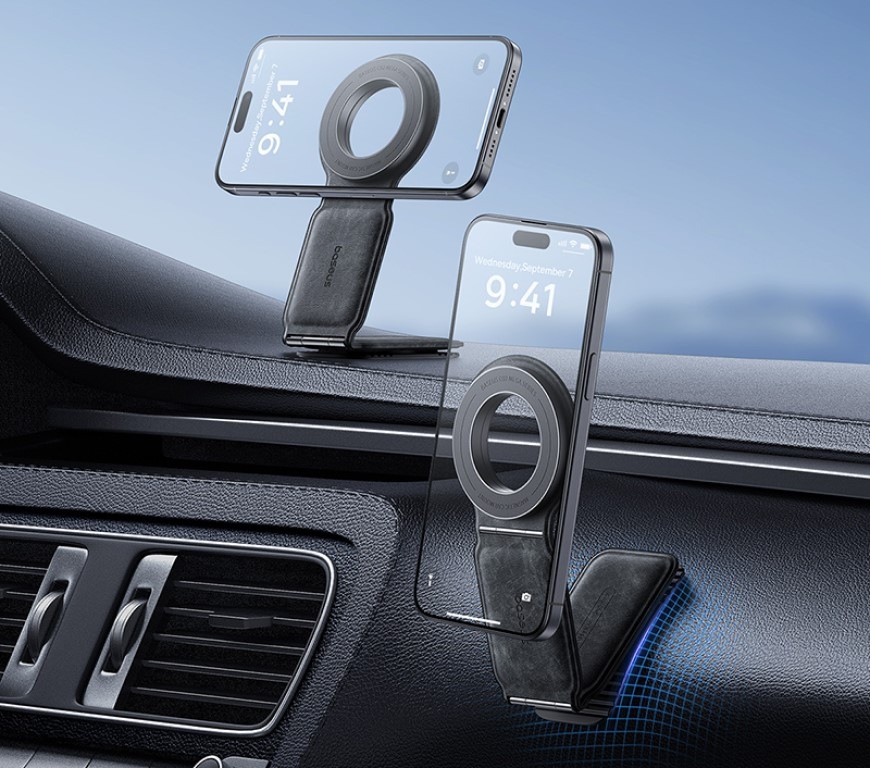 Držiak na mobil Baseus PrimeTrip C02 čierny Držiak na mobil Baseus PrimeTrip C02 - čierny